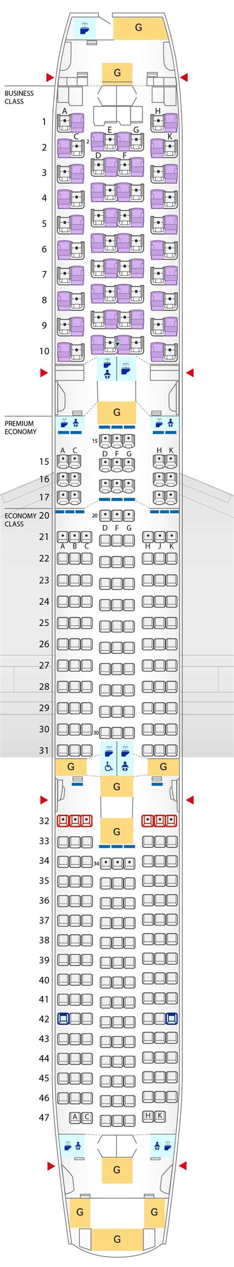 seatguru klm 787 10|Seat map of KLM Boeing 787.
